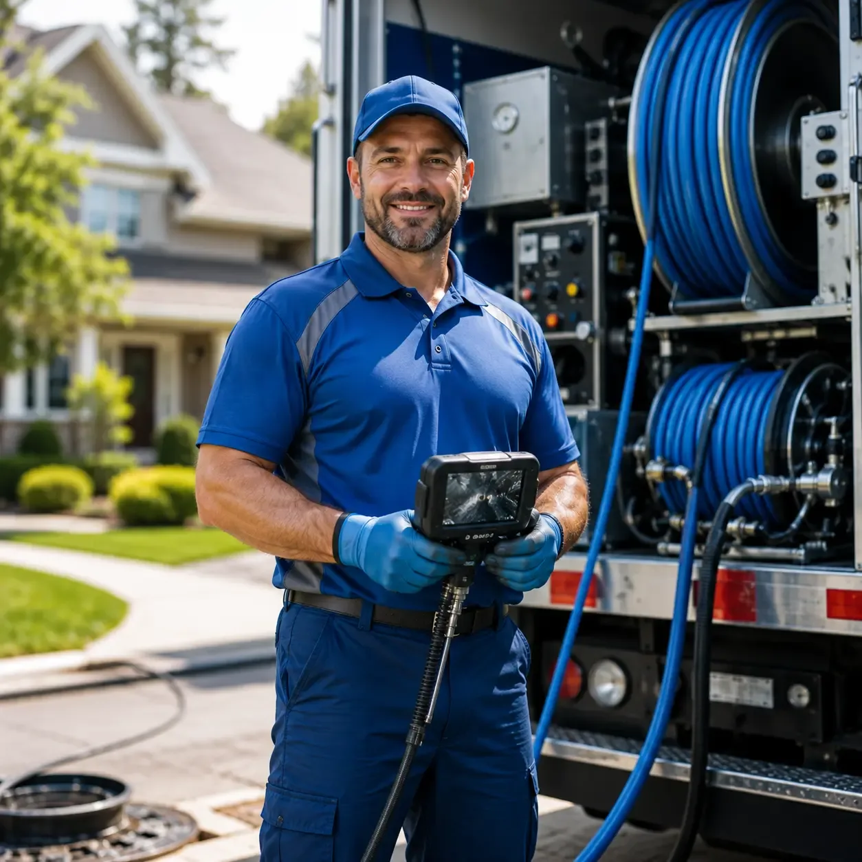 Local outdoor drain cleaning specialists in Exeter, NE